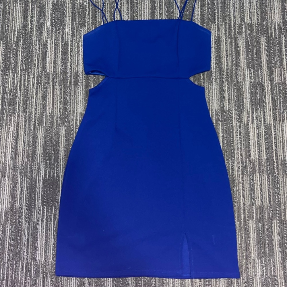 [SOLD] Blue Blush Mini Dress